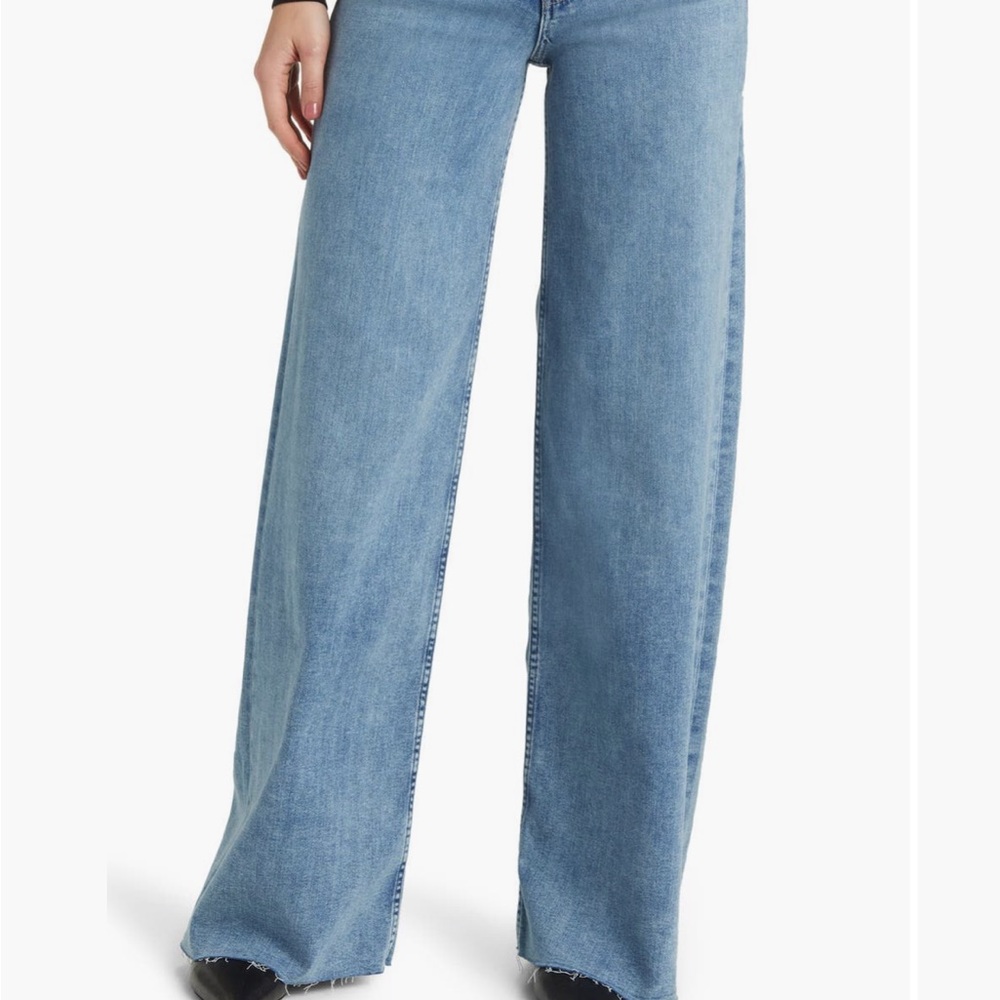 Rag & Bone Sophie High Stretch Wide Leg Jeans